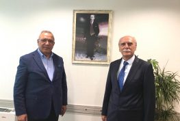 İBB Başkan Vekili Sn.Hüseyin Aksu’ya Ziyaretimiz